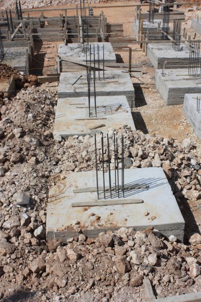 Concrete Support Installation
