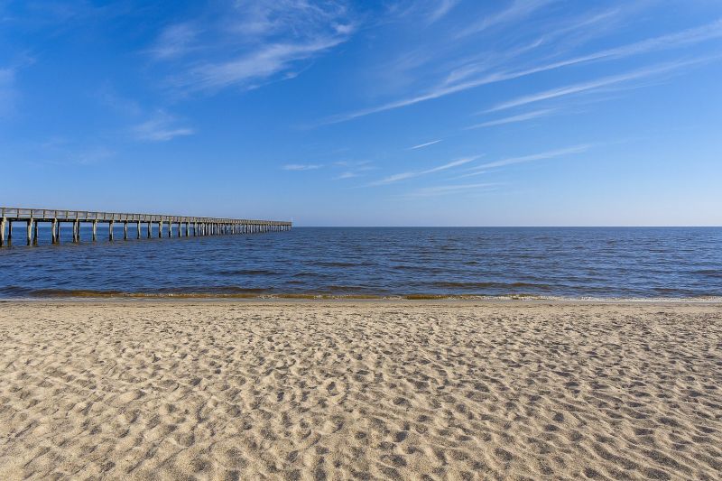 Finished Wooden Pier